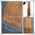 Top quality PU taping hair extension with Strong sticker with double weft